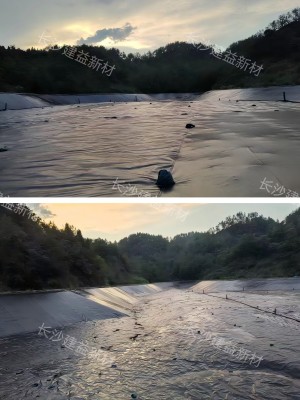 长沙建益承建大型垃圾填埋场雨污分流土工膜覆盖及施工项目完美交付